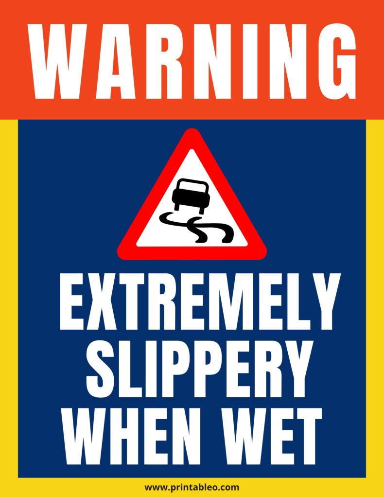 Extremely Slippery When Wet