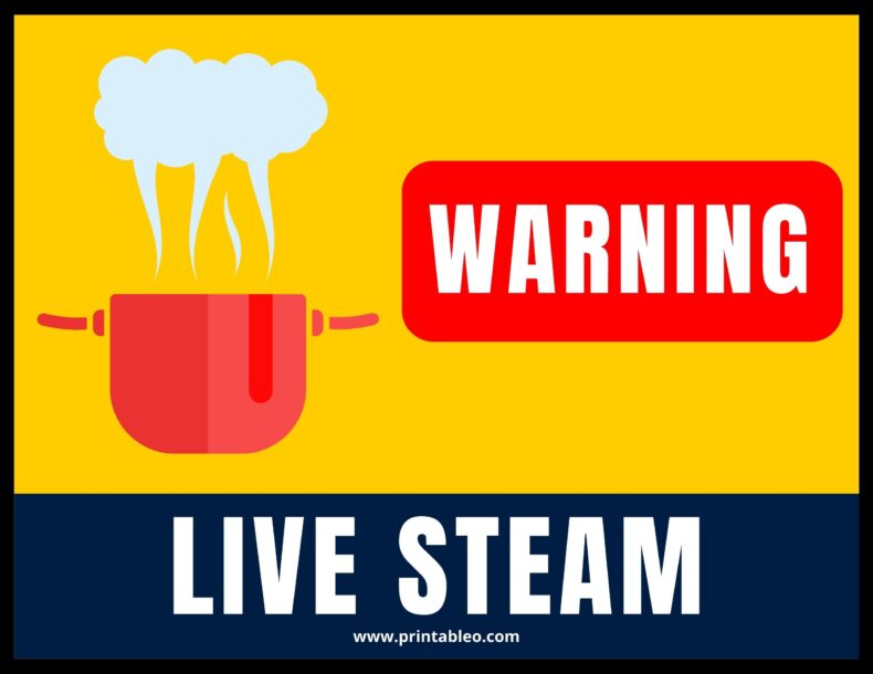 Warning Sign Live Steam