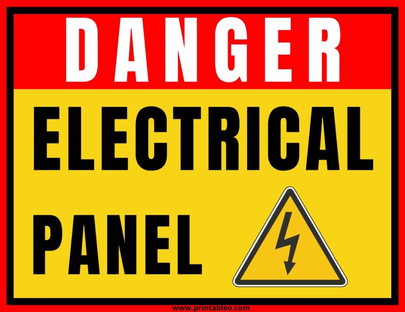 Electrical Panel Sign