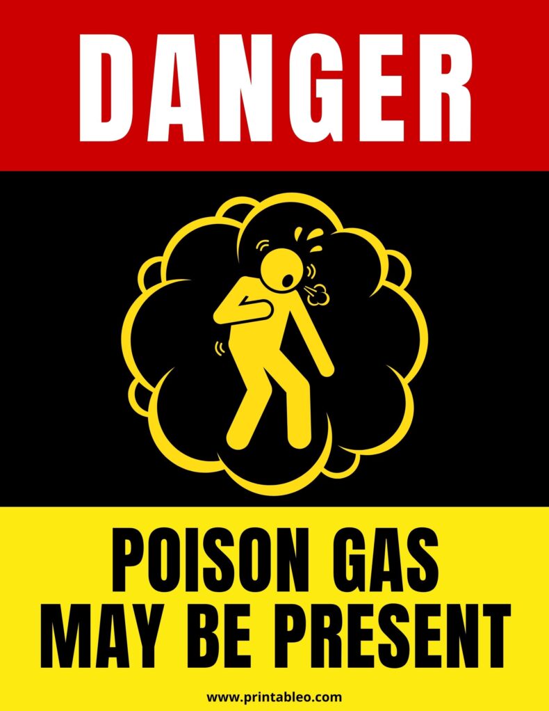 Poison Gas May Be Present