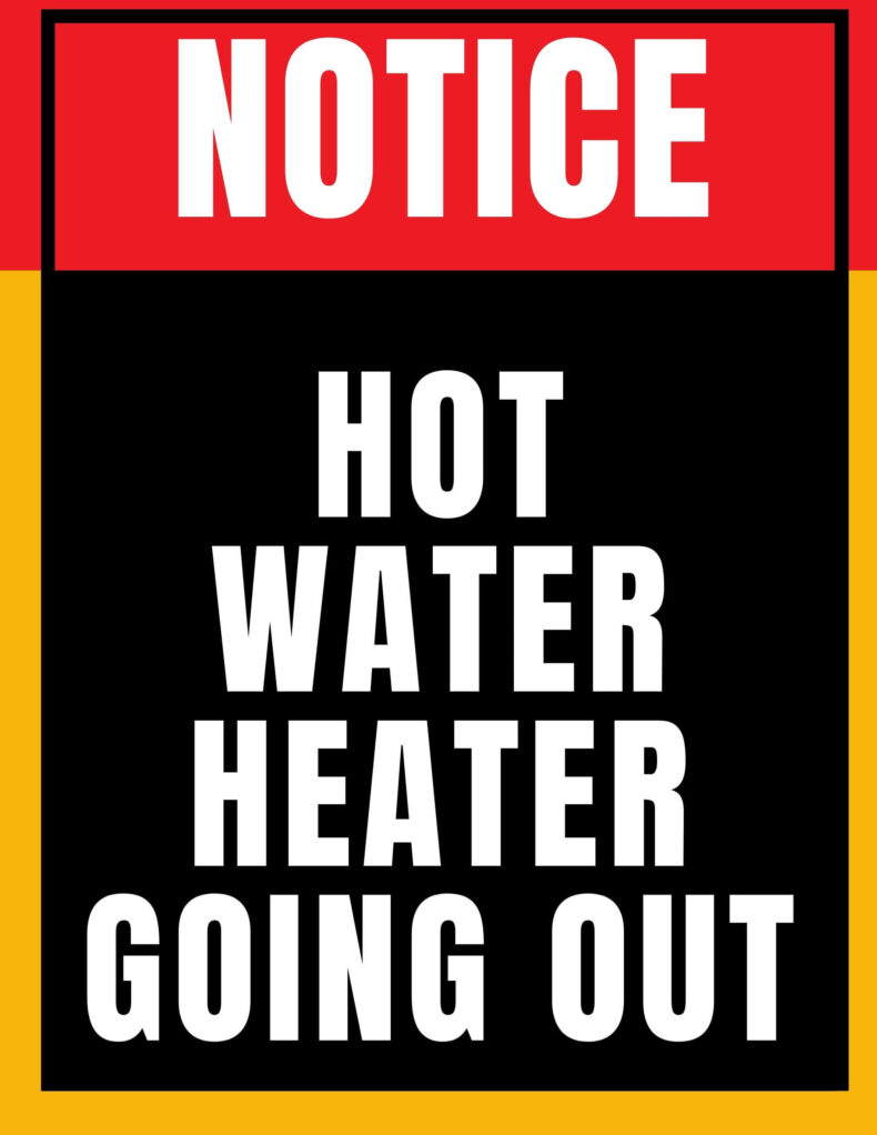 Hot Water Heater Going Out Signs
