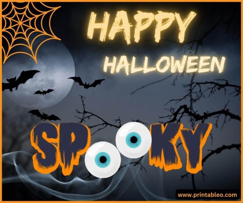 Spooky Halloween Sign