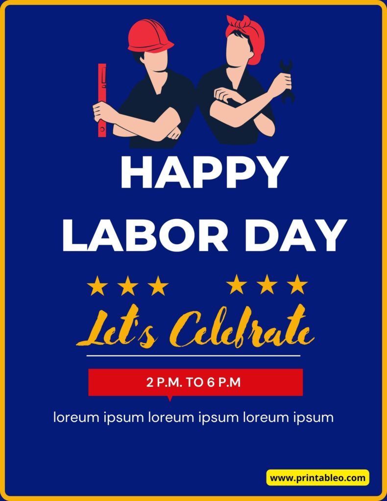 Celebrating Hour Labor Day Sign