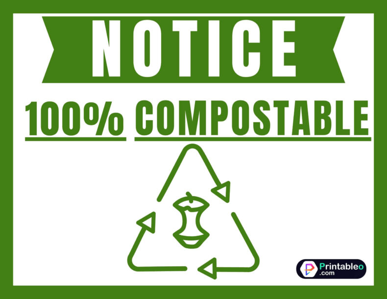 Compostable Sign