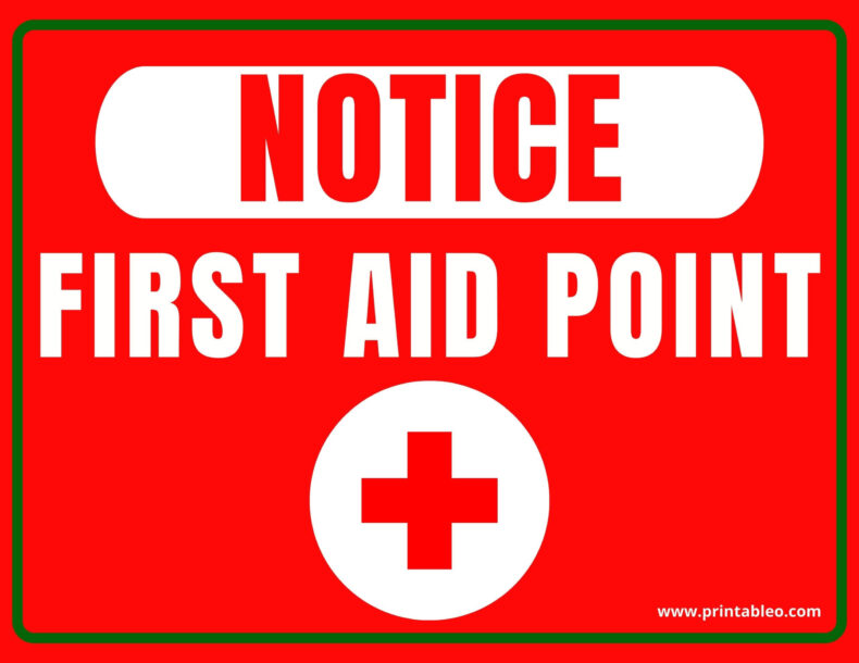 First Aid Point Sign