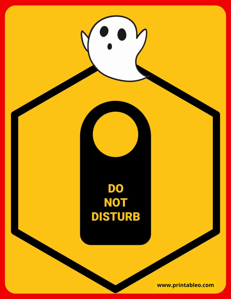 Funny Do Not Disturb Sign