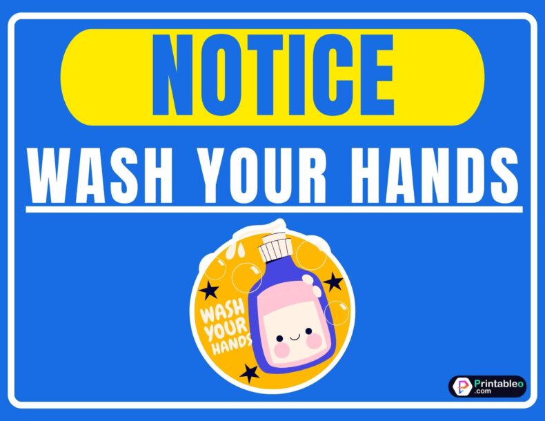 Funny Wash Your Hands Sign