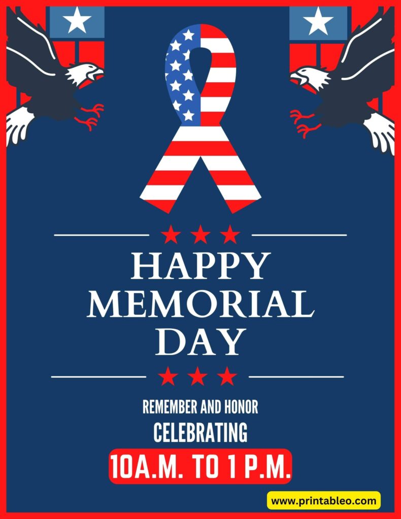 Happy Memorial Day Hours Sign