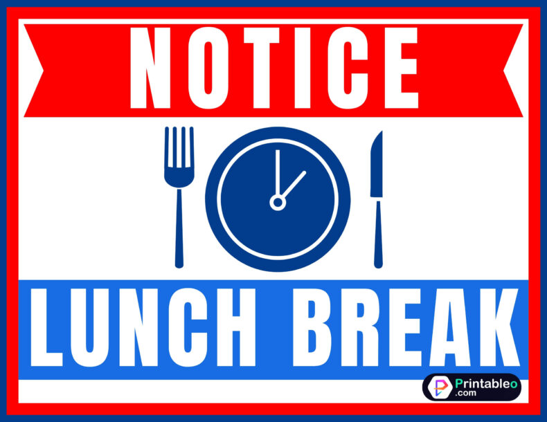 25  Printable Out To Lunch Sign Download FREE PDFs