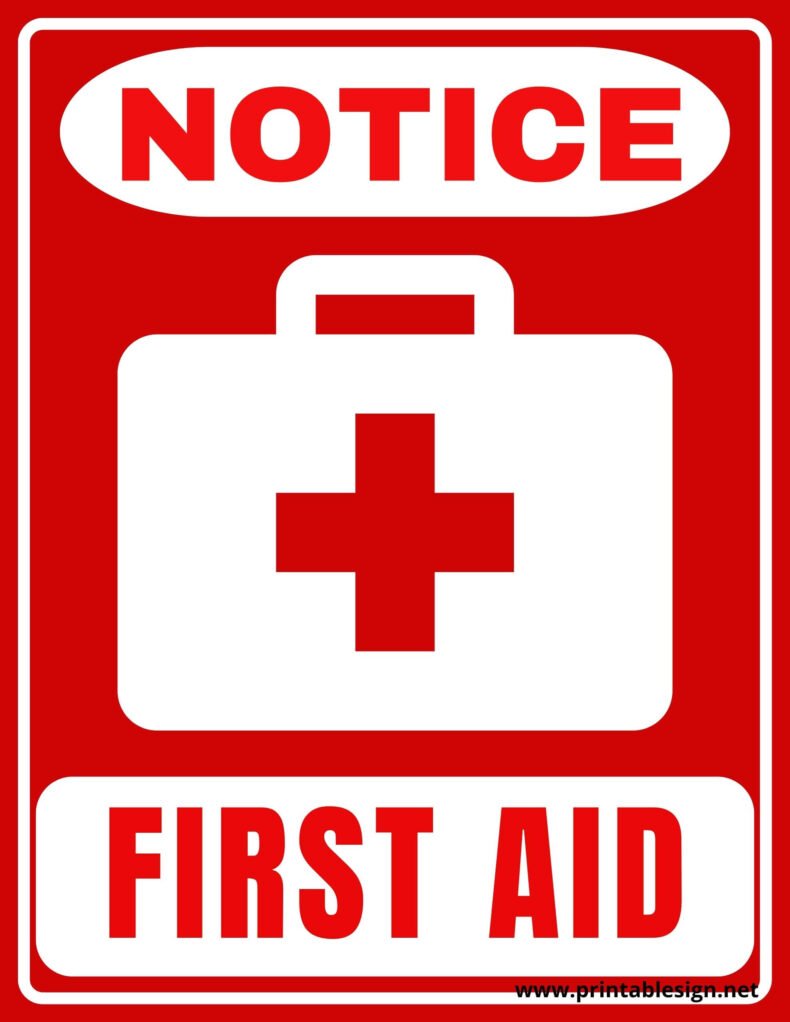 33 First Aid Sign Download Free Printables