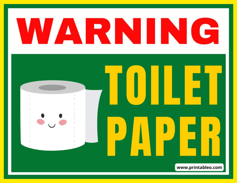 Toilet Paper Sign