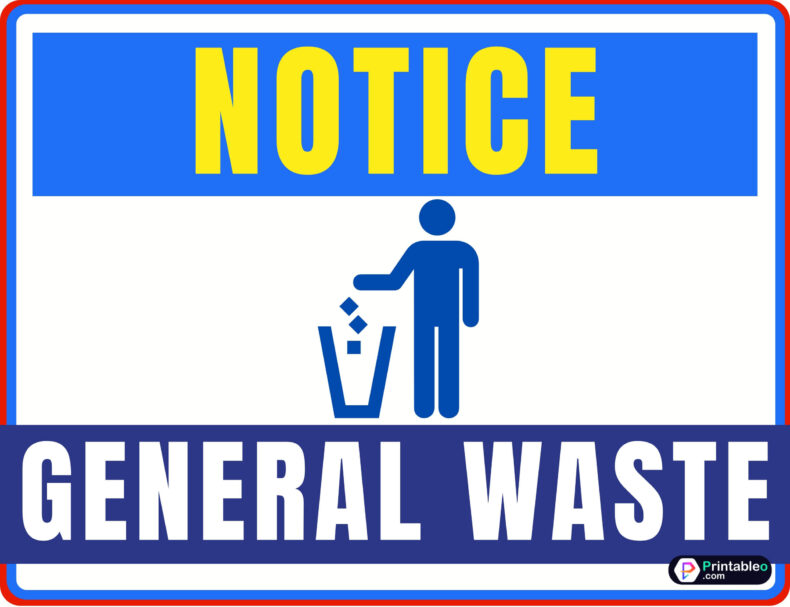 Waste Sign