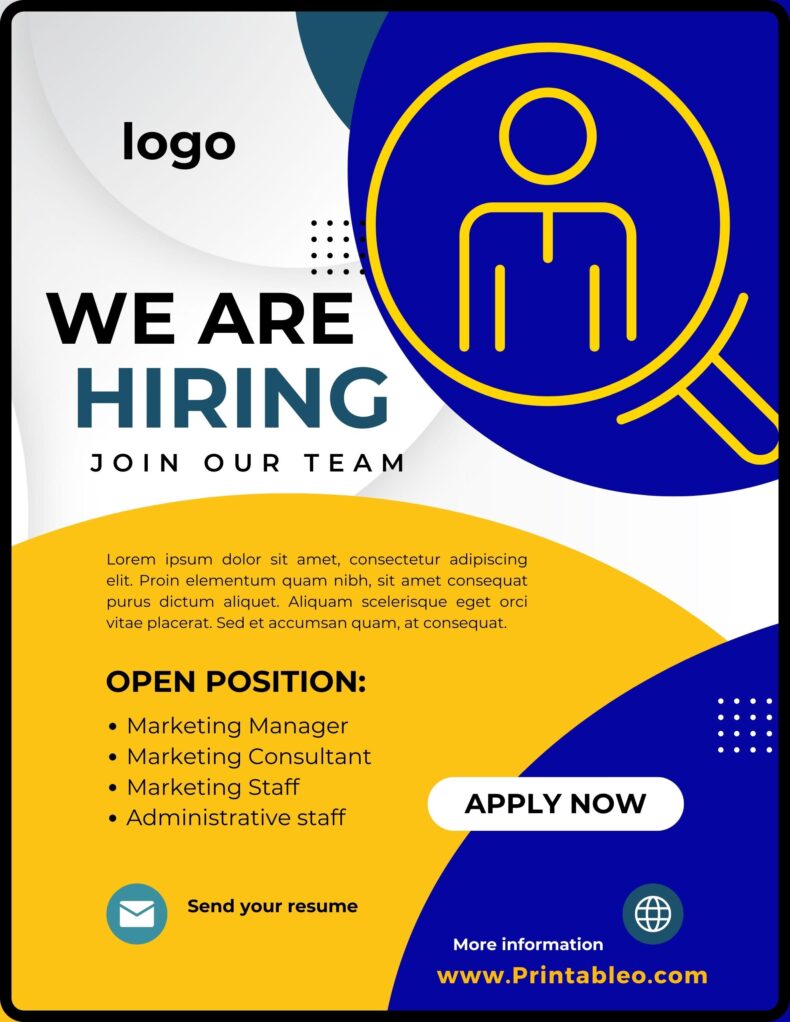 We are hiring Sign
