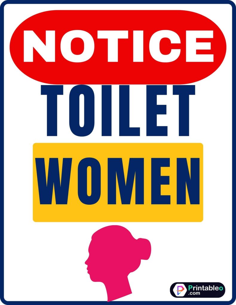 Women Toilet Sign