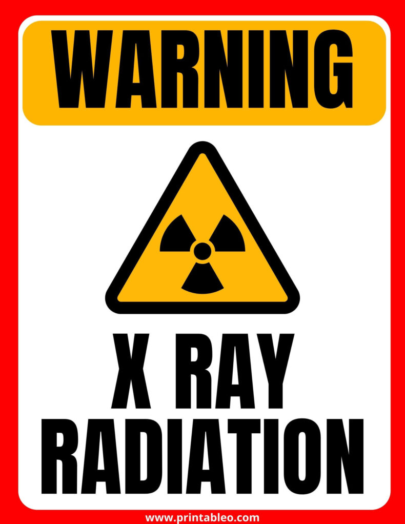 X Ray Radiation Symbol