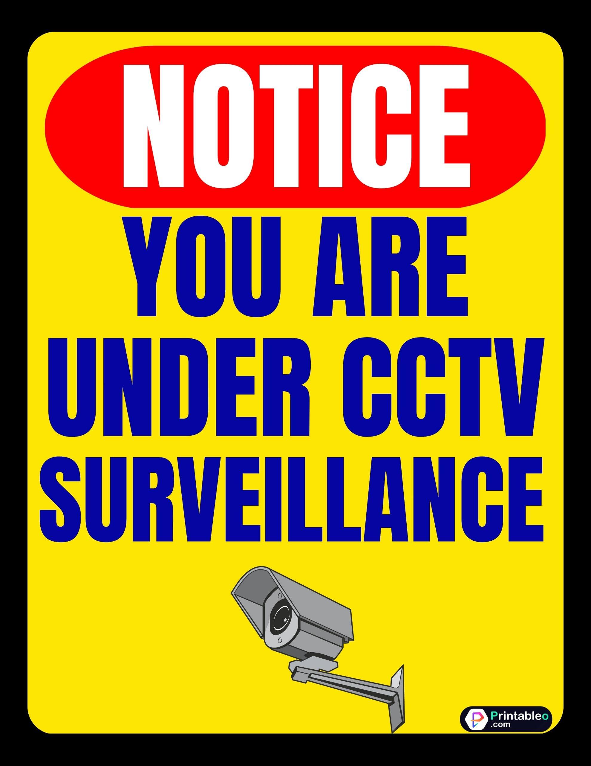 CCTV Cameras Signs
