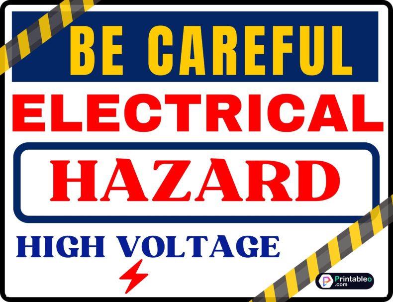 Electrical Safety Sign