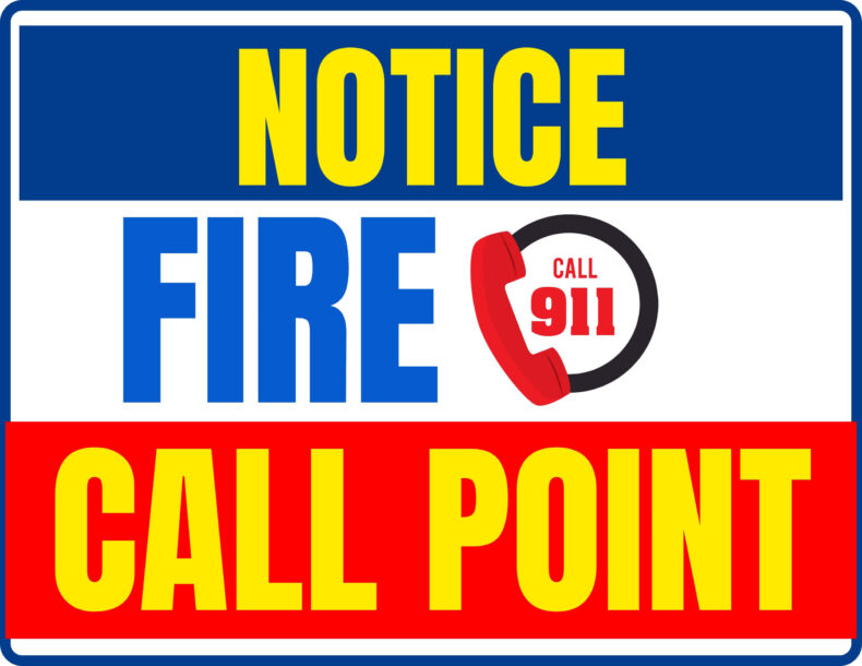 Fire Call Point Sign