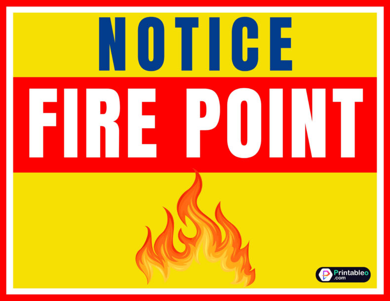 Fire Point Signage