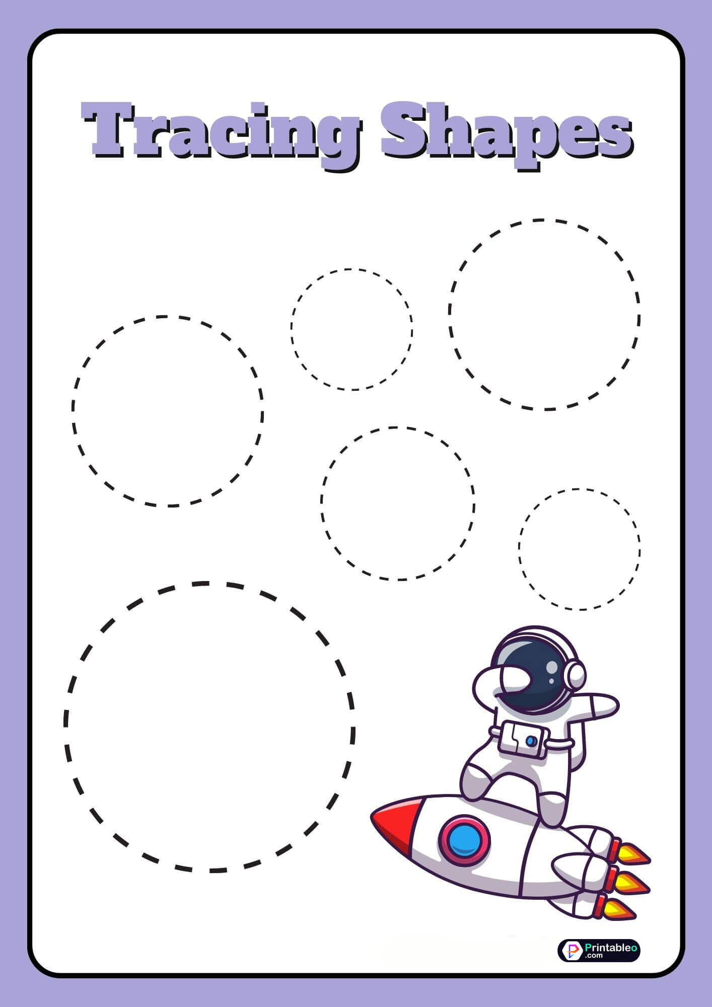 15 Tracing Shapes Worksheets FREE Printable PDFs