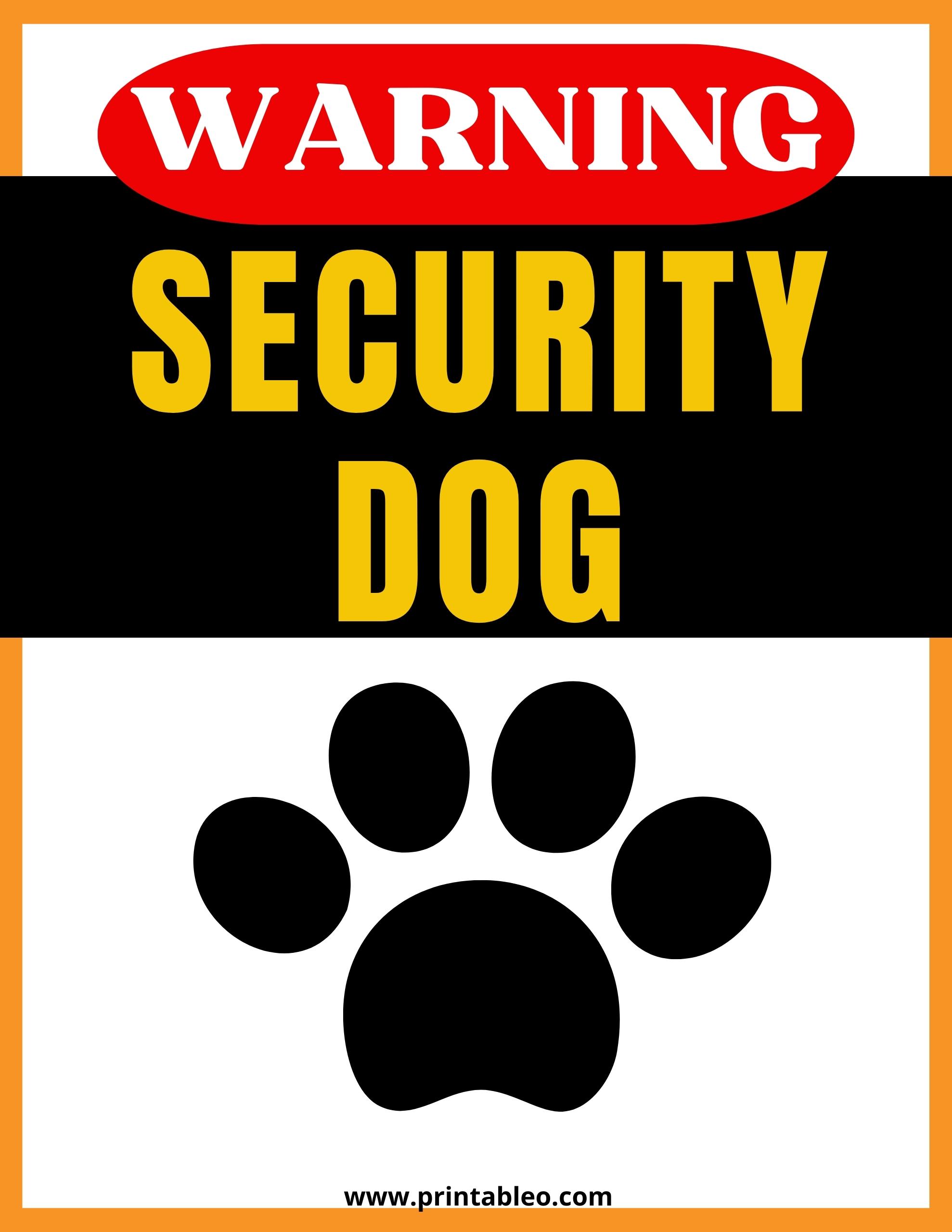 35+ Beware Of Dog Signs Download Free Pintables