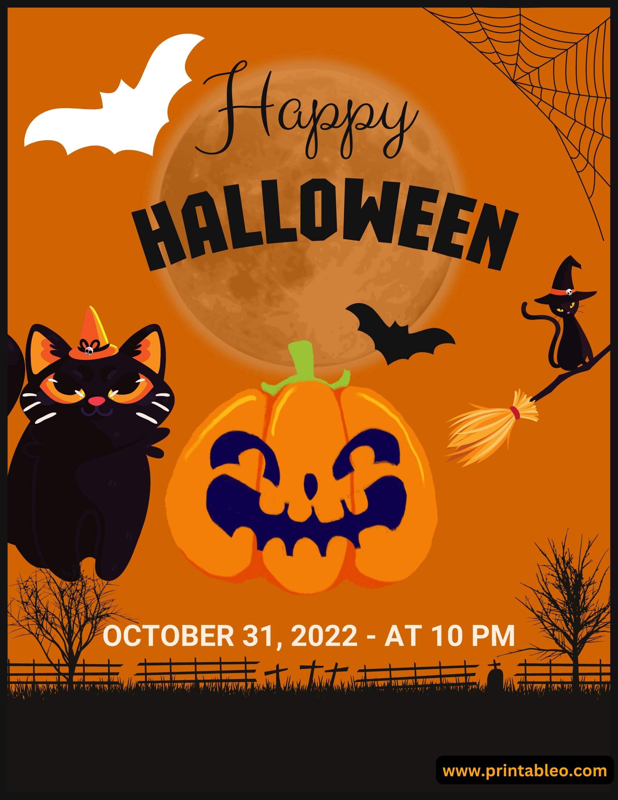 60+ Best FREE Printable Halloween Signs - Printableo.Com