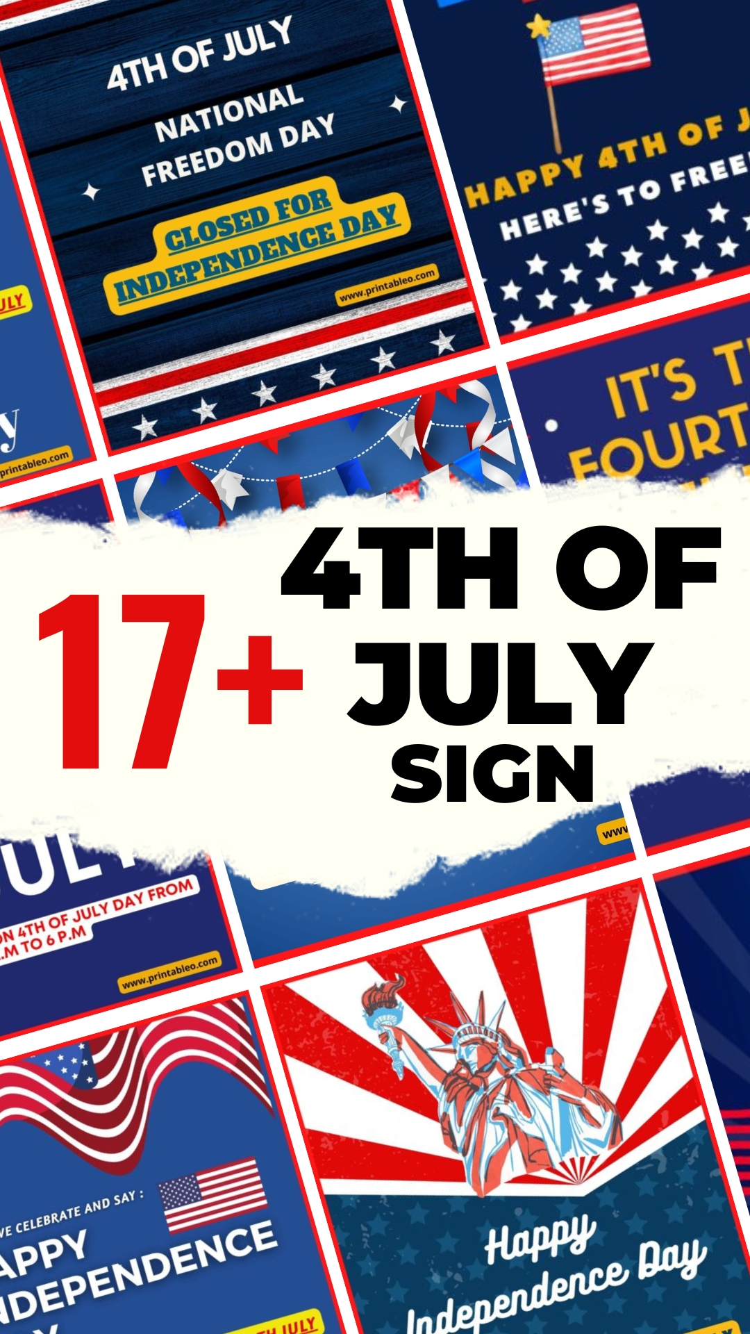 17+ 4th of July Sign