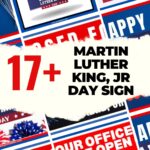 17+ Martin Luther King, Jr Day Sign