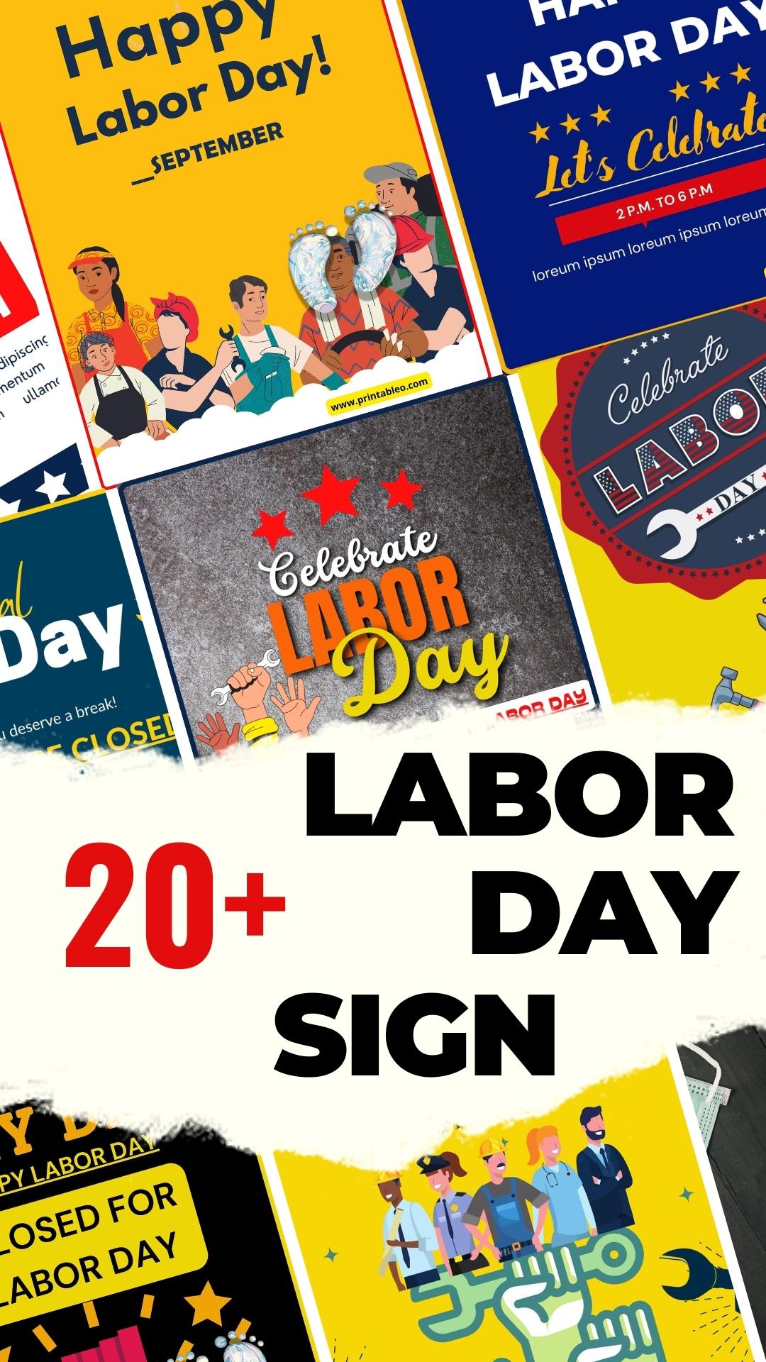 Labor Day Signs