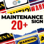 20+ Maintenance Signs