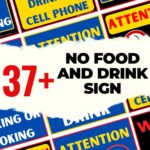 37+ NO FOOD AND DRINK SIGN
