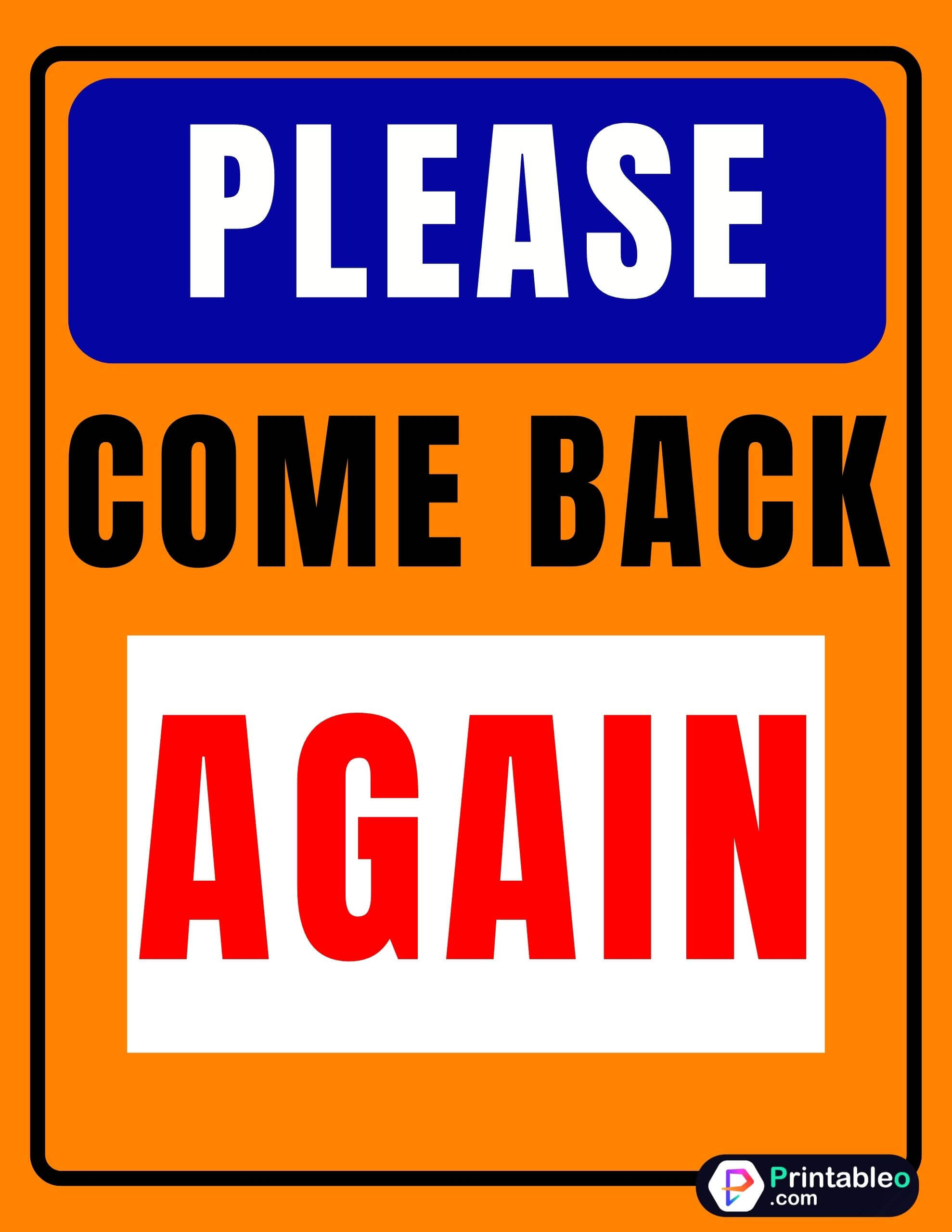 25+Printable Be Back Soon Sign | Download FREE PDFs