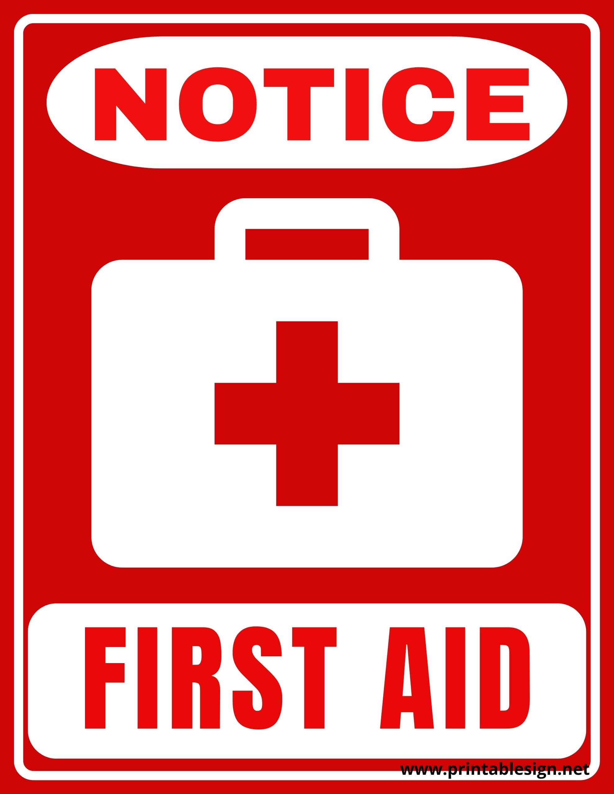 33+ First Aid Sign | Download Free Printables