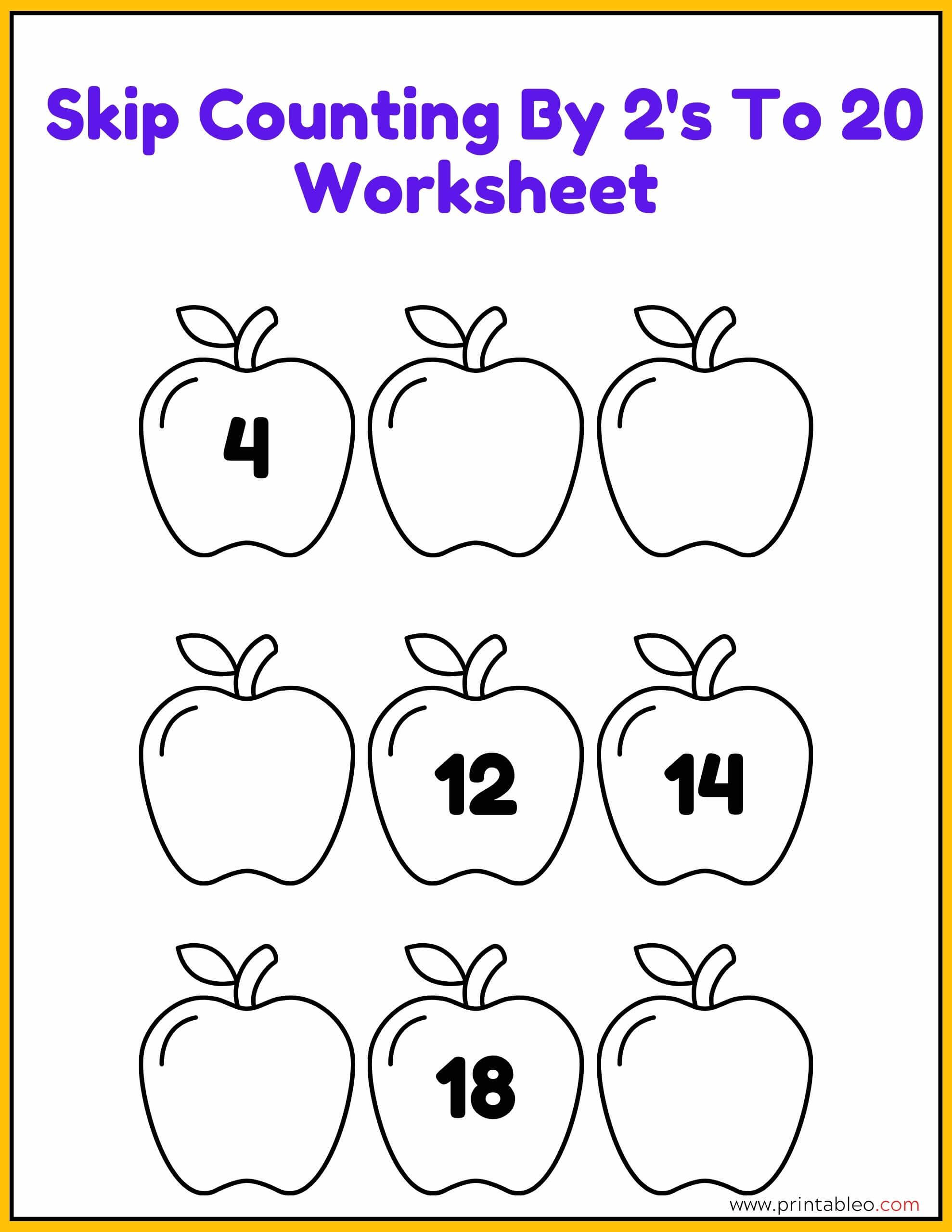 40+ Skip Counting Worksheets (Download FREE Printable PDFs)