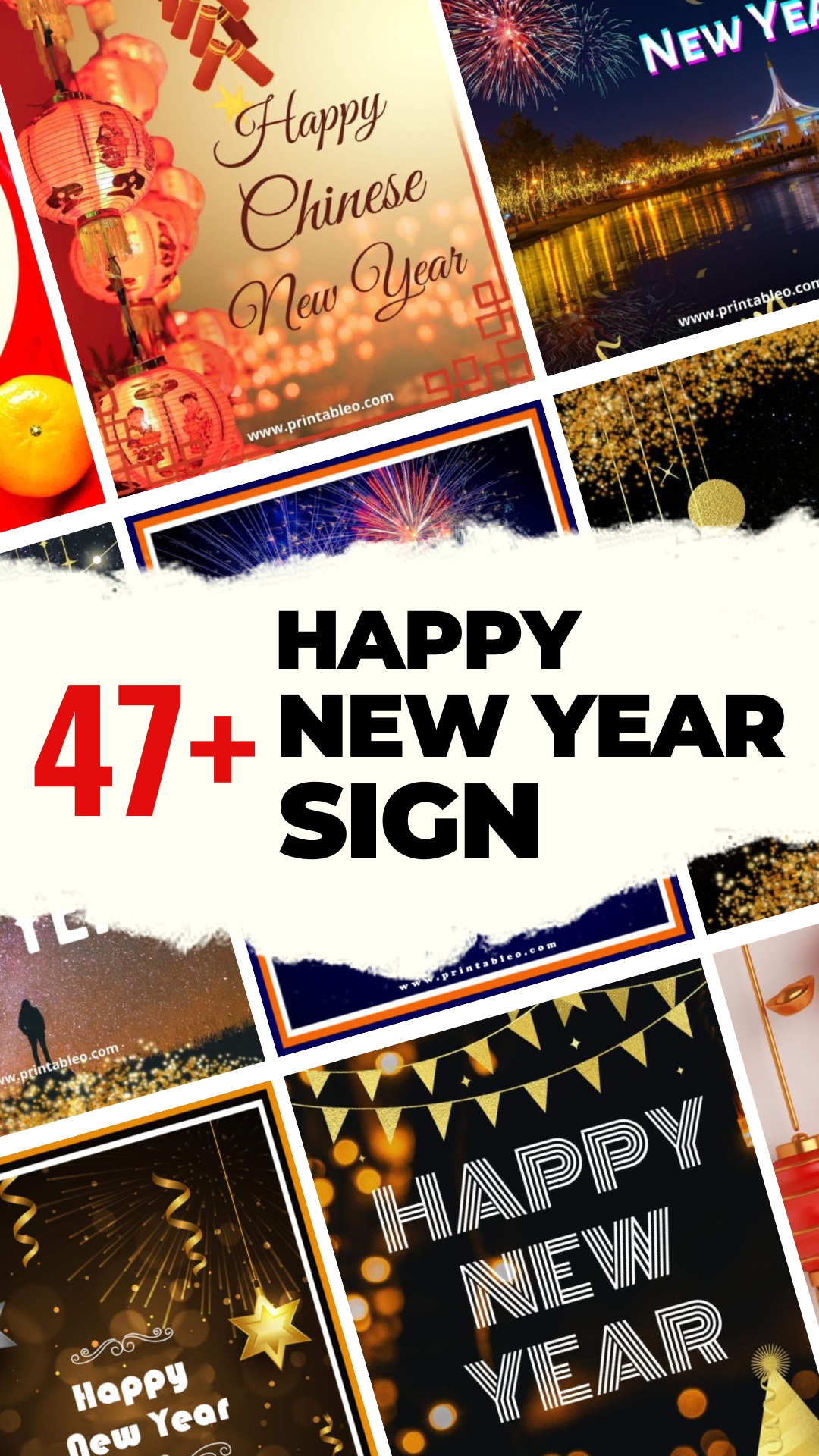 47+ Happy New Year Sign