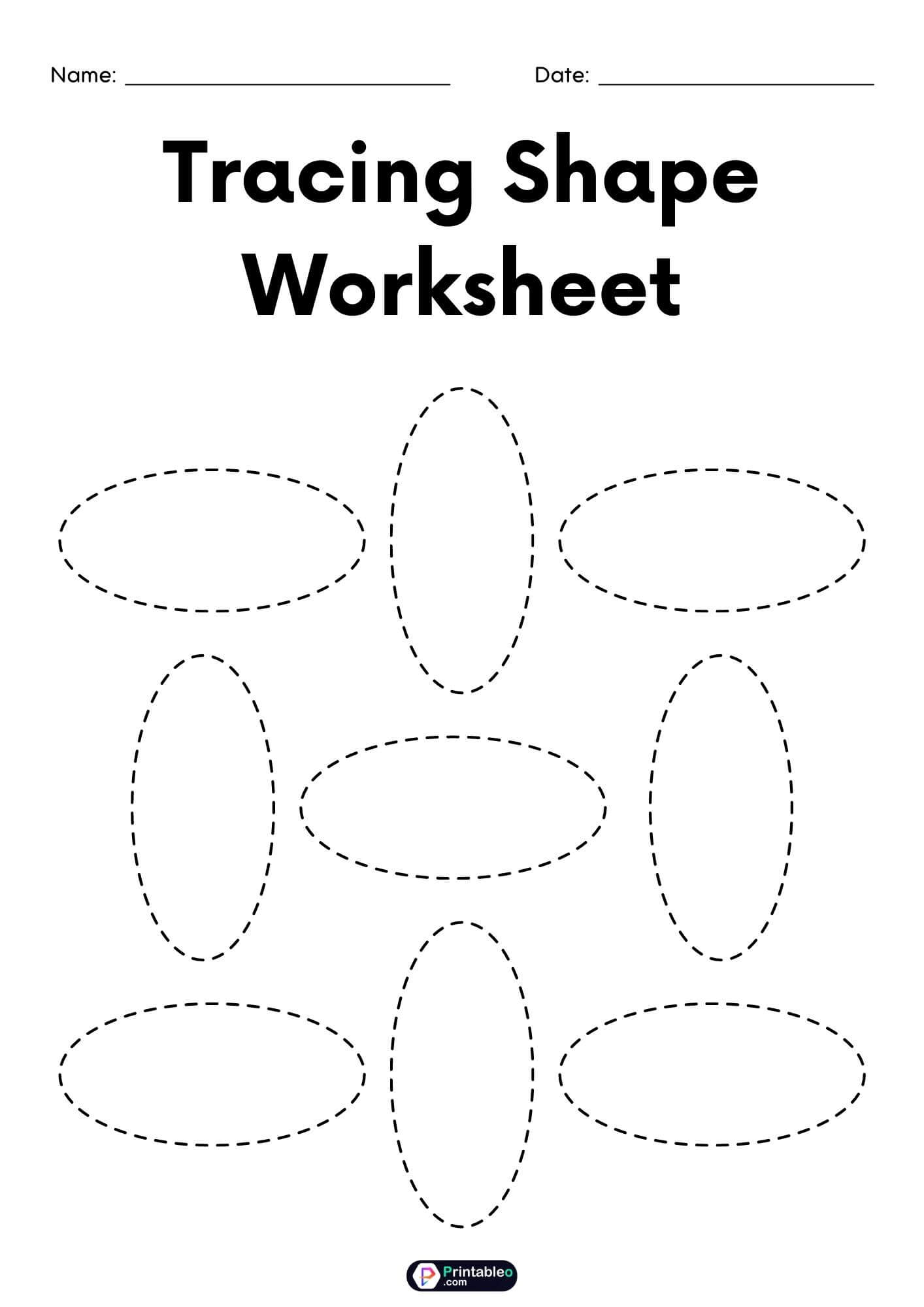 15 Tracing Shapes Worksheets Free Printable Pdfs 6430