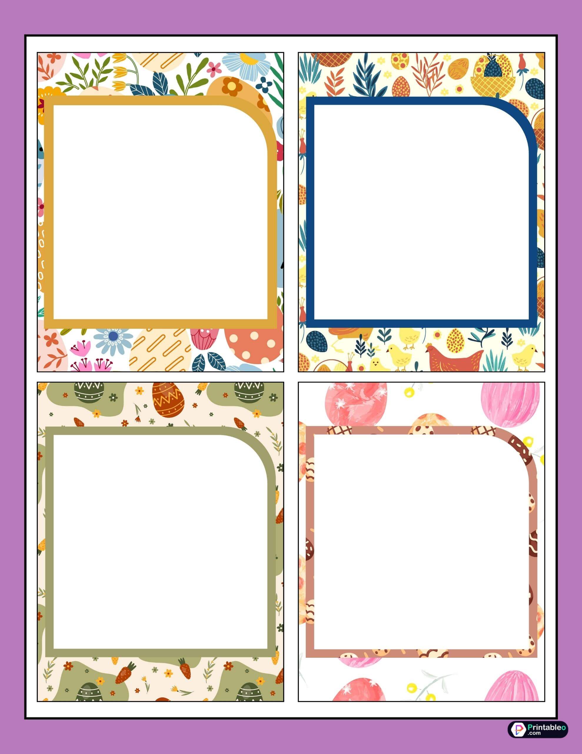 31+ Printable FREE Easter Name Tags & Tables