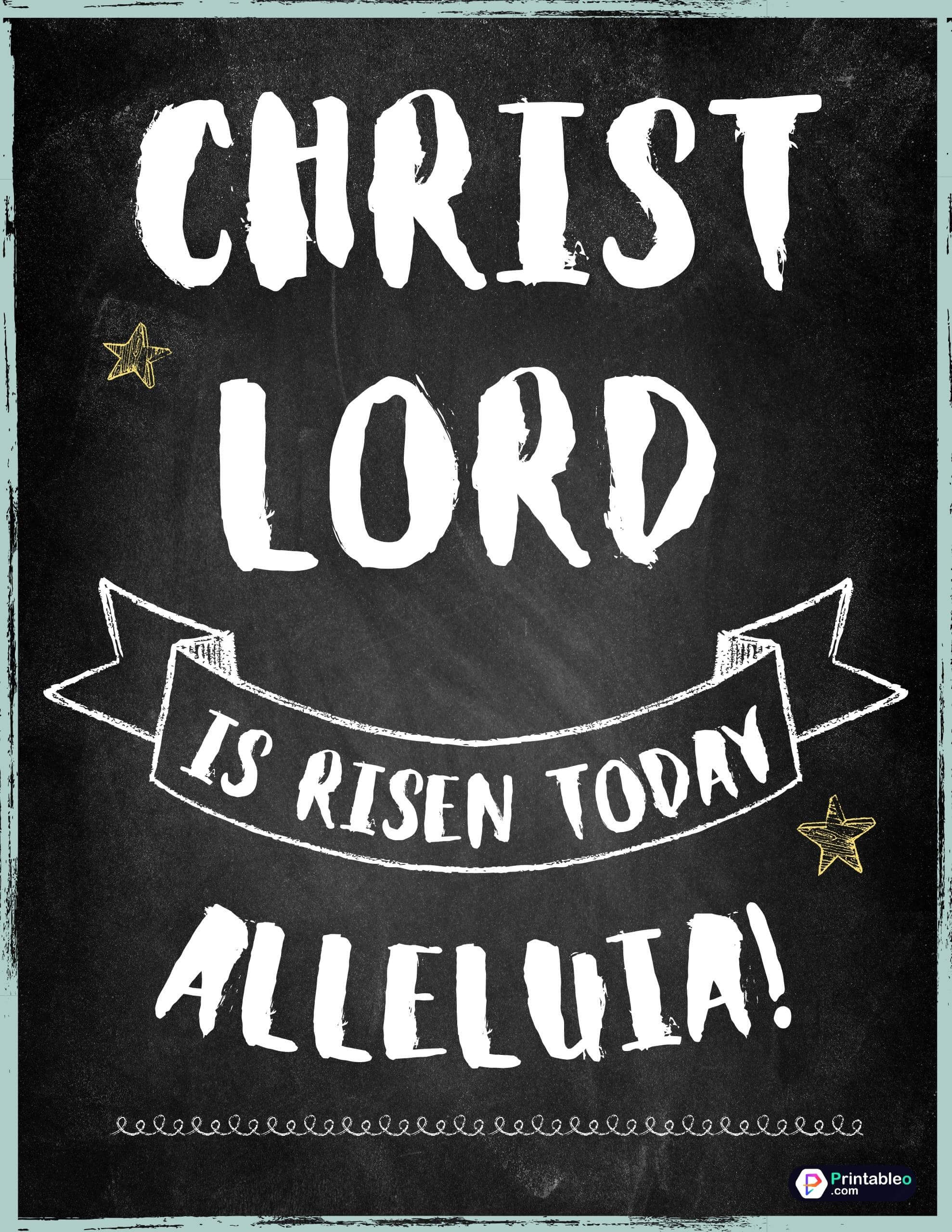 10+ Free Printable Easter Chalkboard Art & Ideas